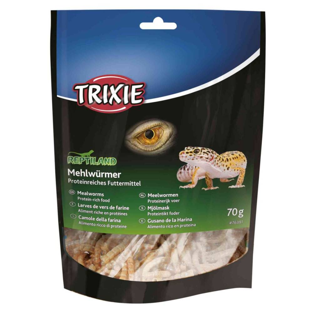 Trixie - Larves de vers de Farine séchées 70 GR - Image 3