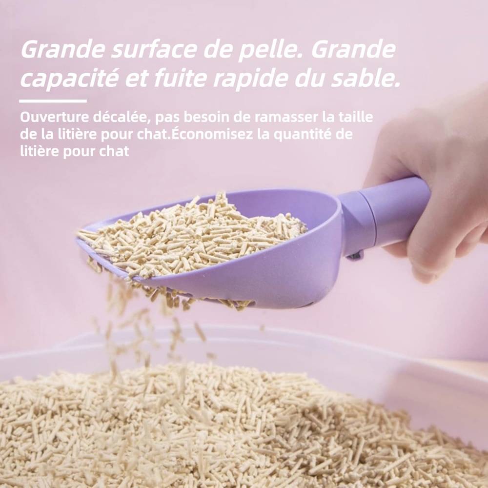 Lytech - Pelle à Litière Pour Chats avec Support et Sacs Durable Facile à Nettoyer - Lytech - Image 5