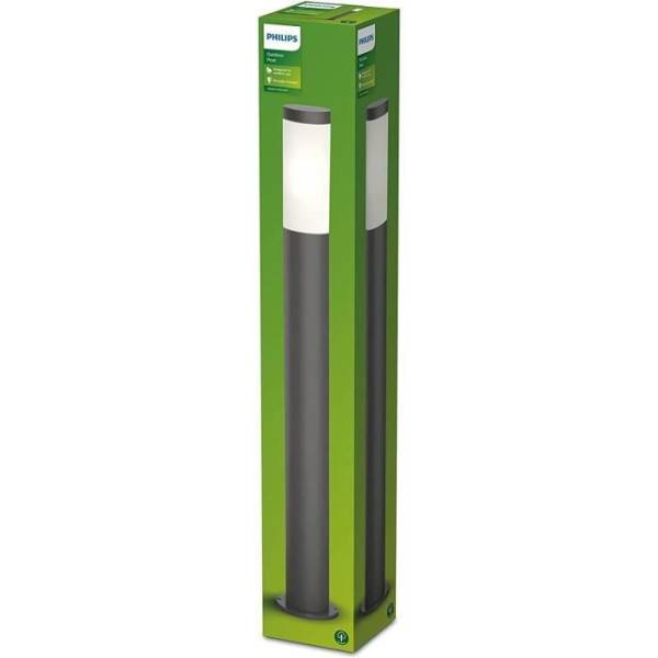 Philips - Lampadaire d'extérieur PHILIPS UTRECHT - Anthracite - 20W - Résistant aux intempéries - Image 3