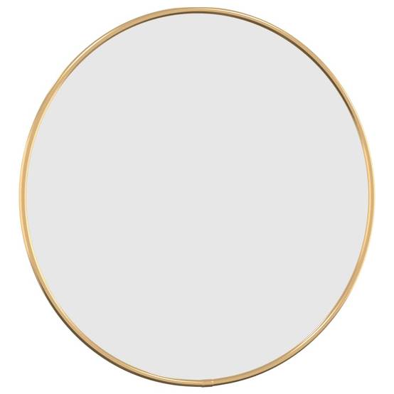 Miroir mural Doré Ø 40 cm Rond Maison Chic - Image 3