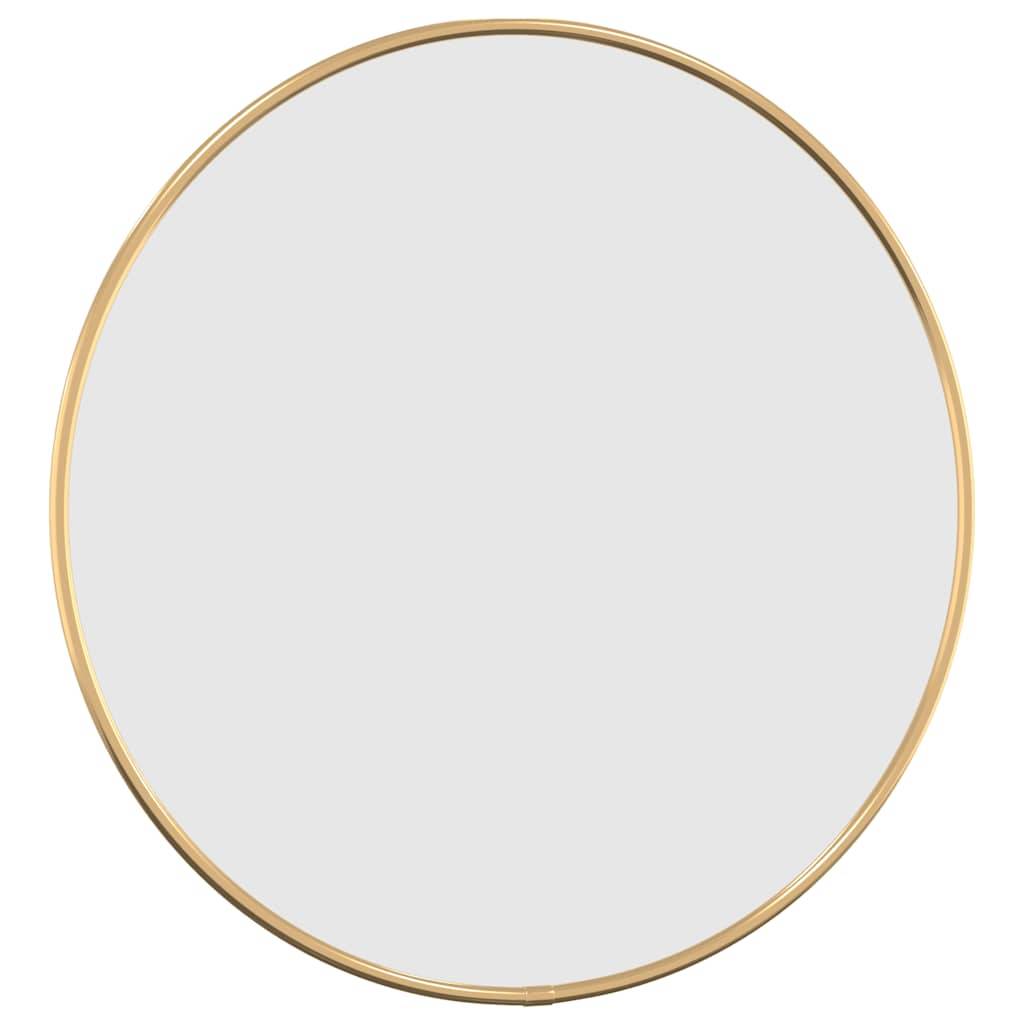 Miroir mural Doré Ø 40 cm Rond Maison Chic - Image 3