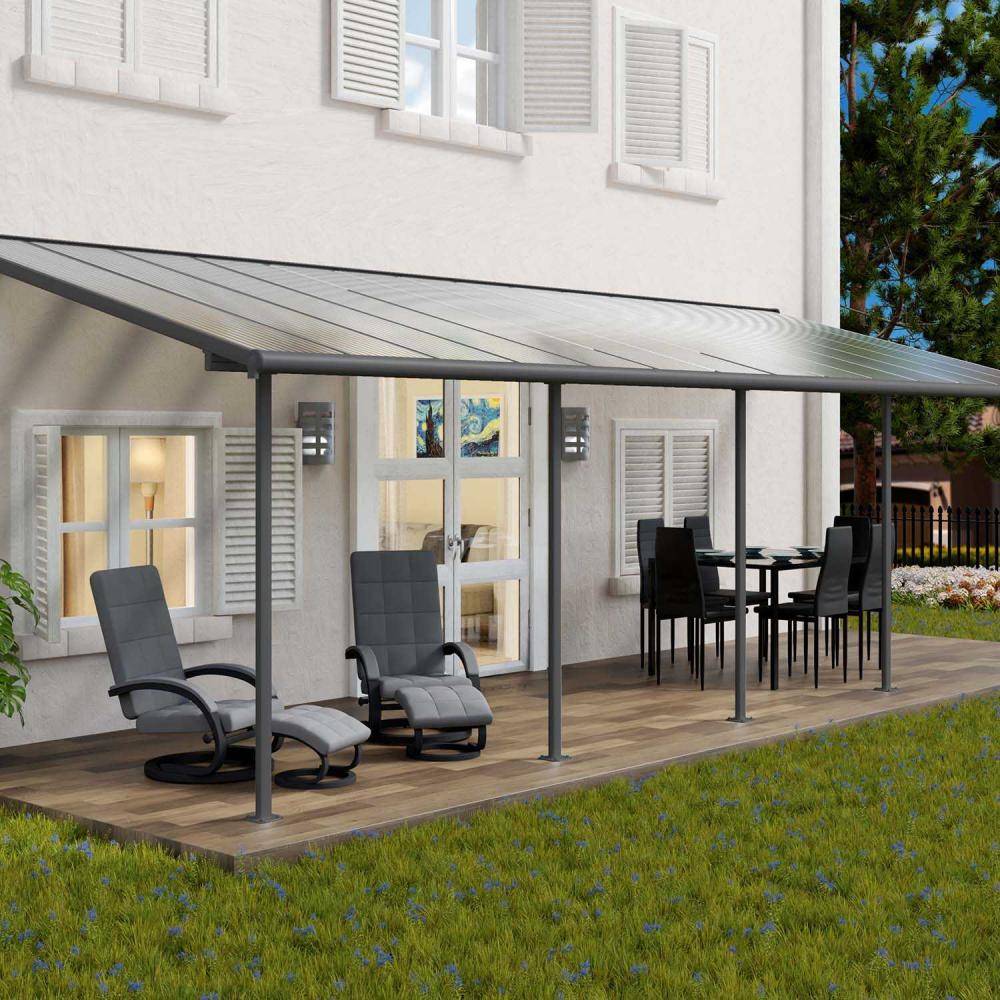Canopia - Canopia Pergola Sierra 3X8,6 Grise - Image 2