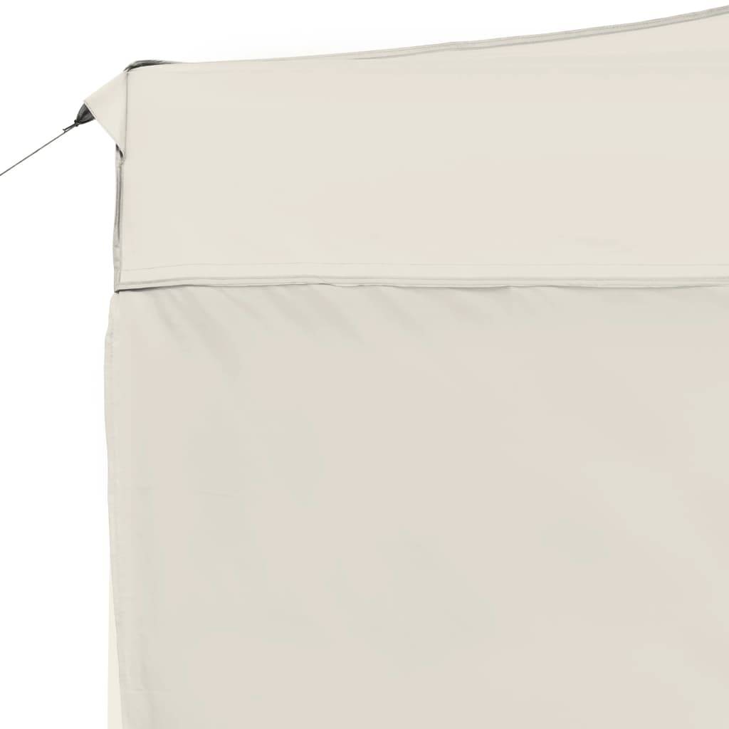 Vidaxl - Tente de réception pliable avec parois Aluminium 4,5x3 m Crème vidaXL 45496 - Image 4