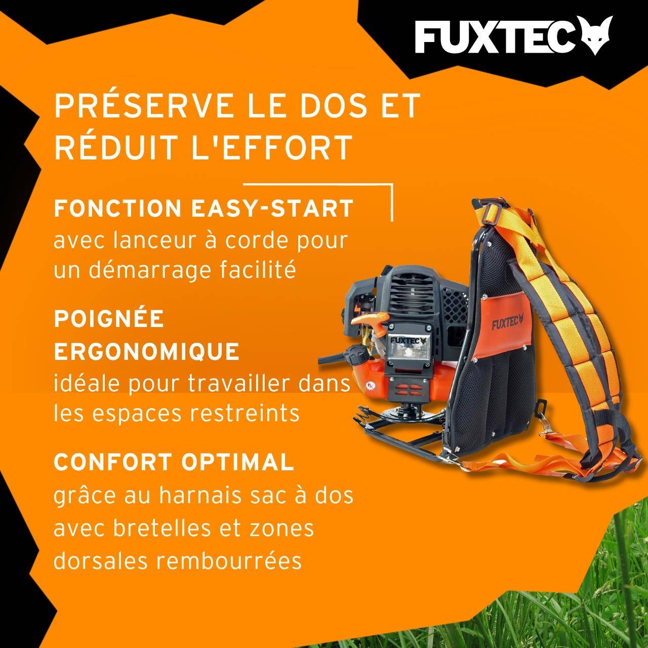 FUXTEC - Débroussailleuse thermique 3 CV 52 cm³ à dos multifonction – FX‑MS152T – Fuxtec - Image 5