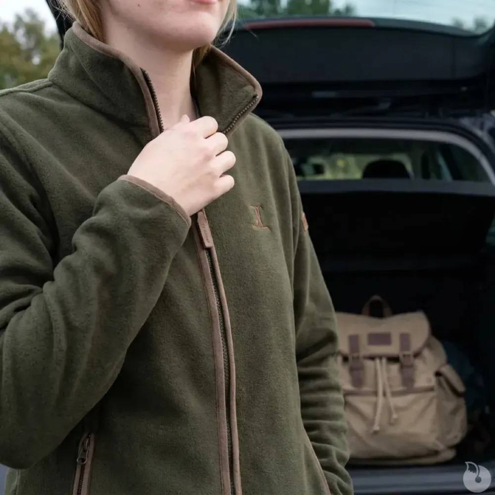 Blouson Scotland femme 4 poches zip polaire polyester kaki S à XL Percussion Taille M - Image 4