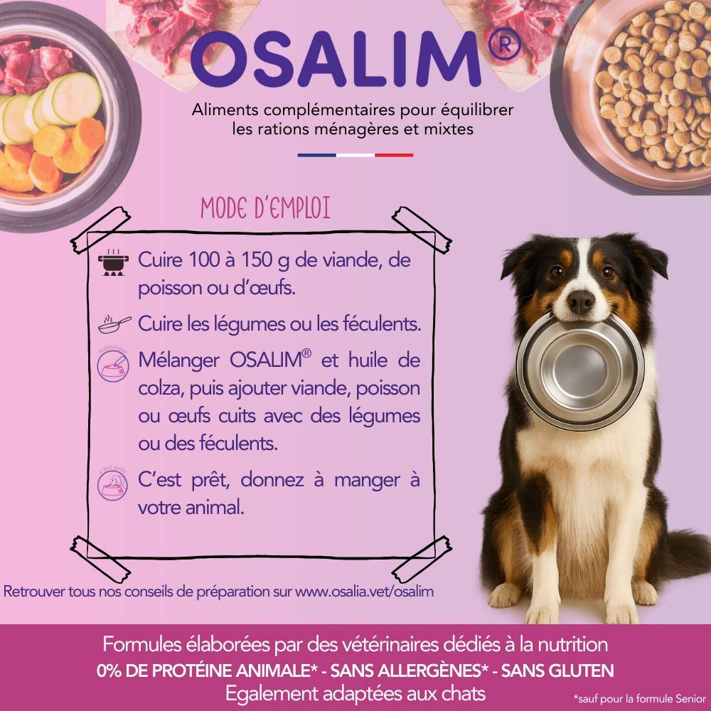 OSALIM Skin+ Chien - Laboratoire Osalia 500 g - Image 5