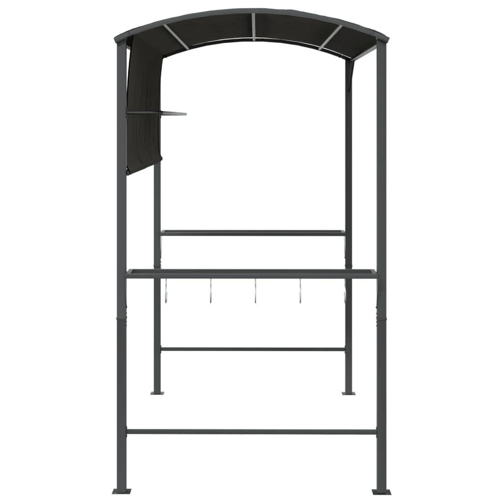 Vidaxl - Belvédère avec toit 220x110x200 cm Anthracite vidaXL 318533 - Image 5