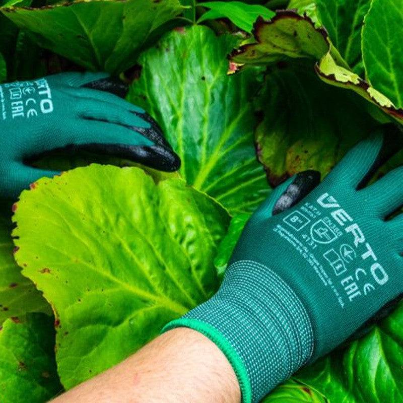 Neo Tools - Gants de jardinage trépointe VERTO enduits de nitrile - taille T9 - NEO TOOLS EPI - Image 2