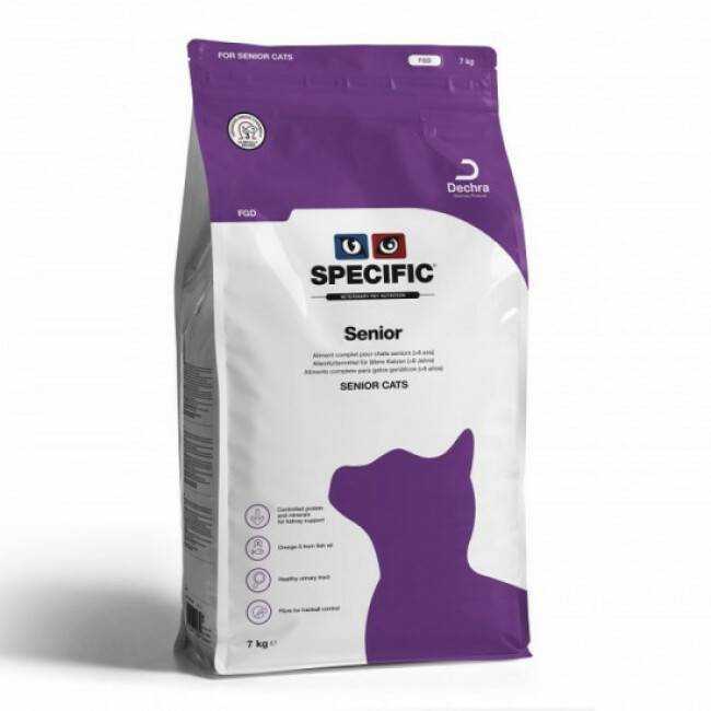 Croquettes Specific FGD pour chat Senior Sac 7 kg