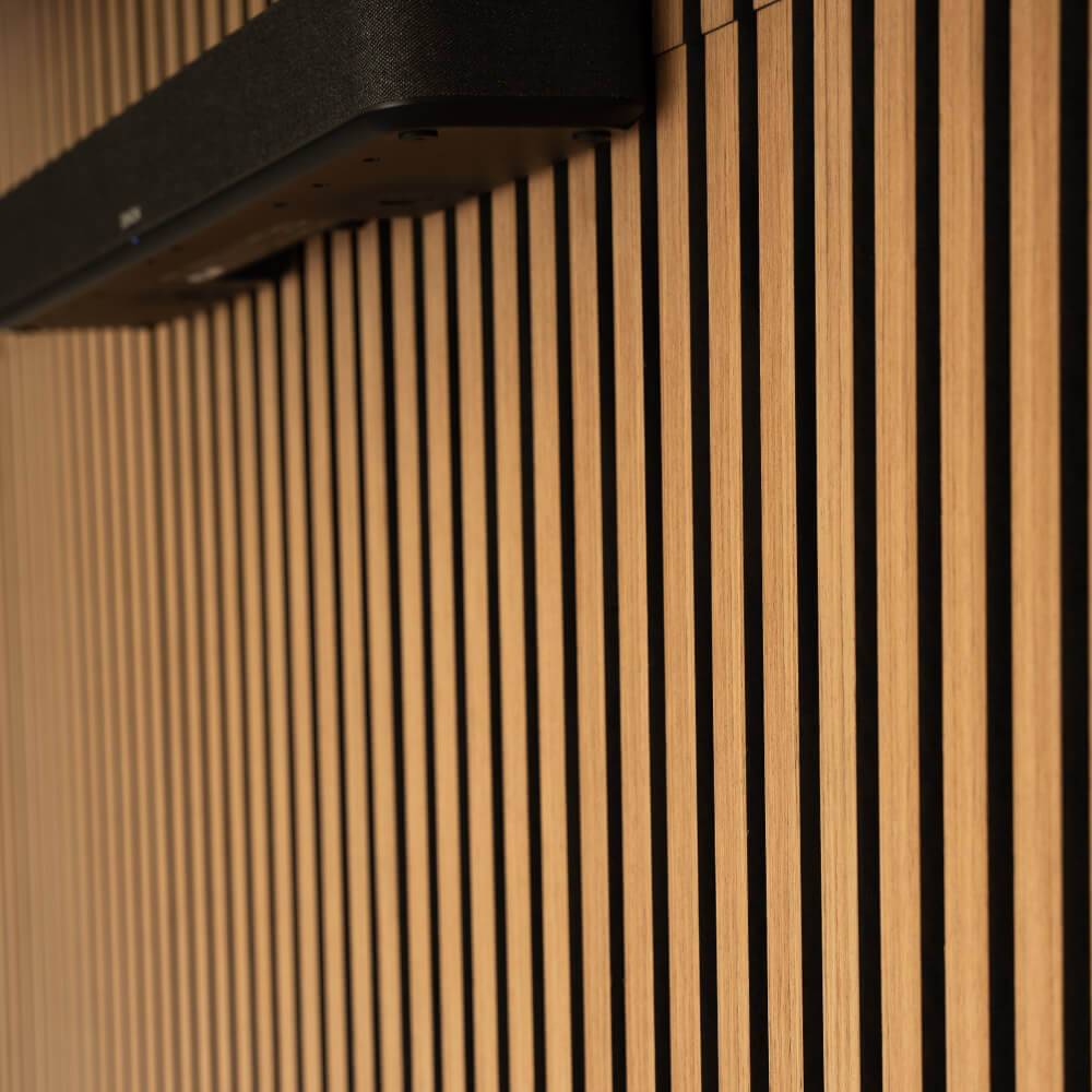 Home Deluxe - HOME DELUXE - Panneau acoustique SONIC Oiled Oak - 1 panneau, bois MDF, feutre polyester, peut être placé les uns au-dessus des autres et les uns à - Image 6