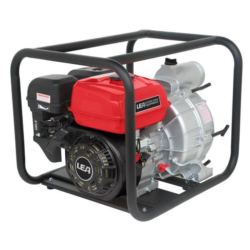 Autre - Motopompe thermique évacuation eau irrigation 5,6Cv 212cm3 débit 30000 l/h LEA LE71212-50 raccord 2 pouces - Image 2