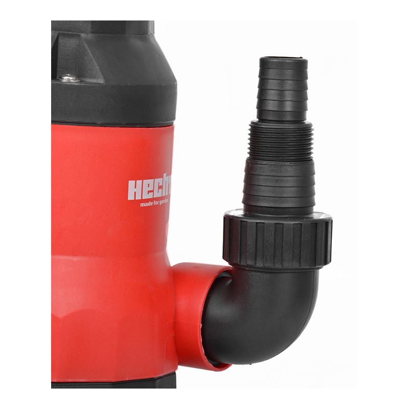 Hecht 3752 Pompe submersible pour eaux usées Pompe jardin 750W 12 500 l/h avec cable de 10m - Image 2