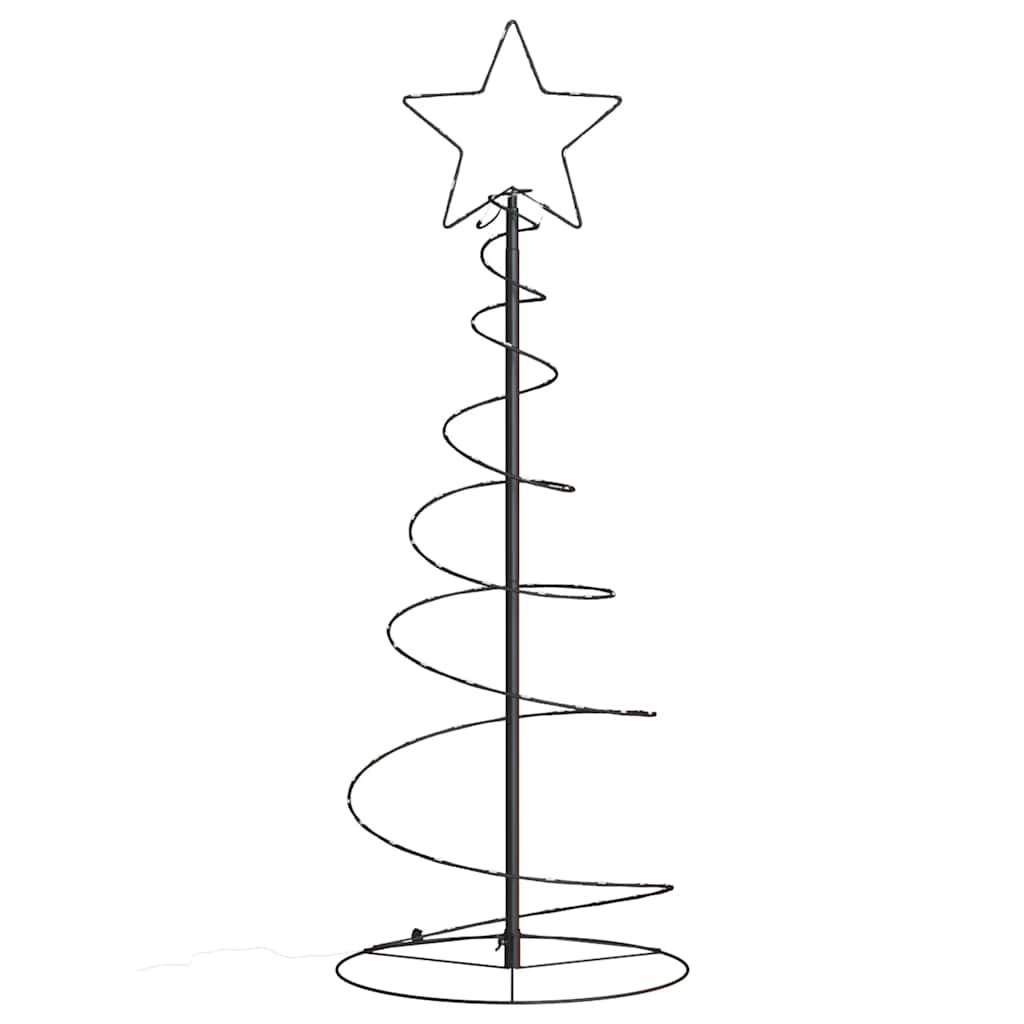 Sapin De Noël - Arbre de Noël lumineux conique 80 LED blanc chaud 120 cm - Image 3