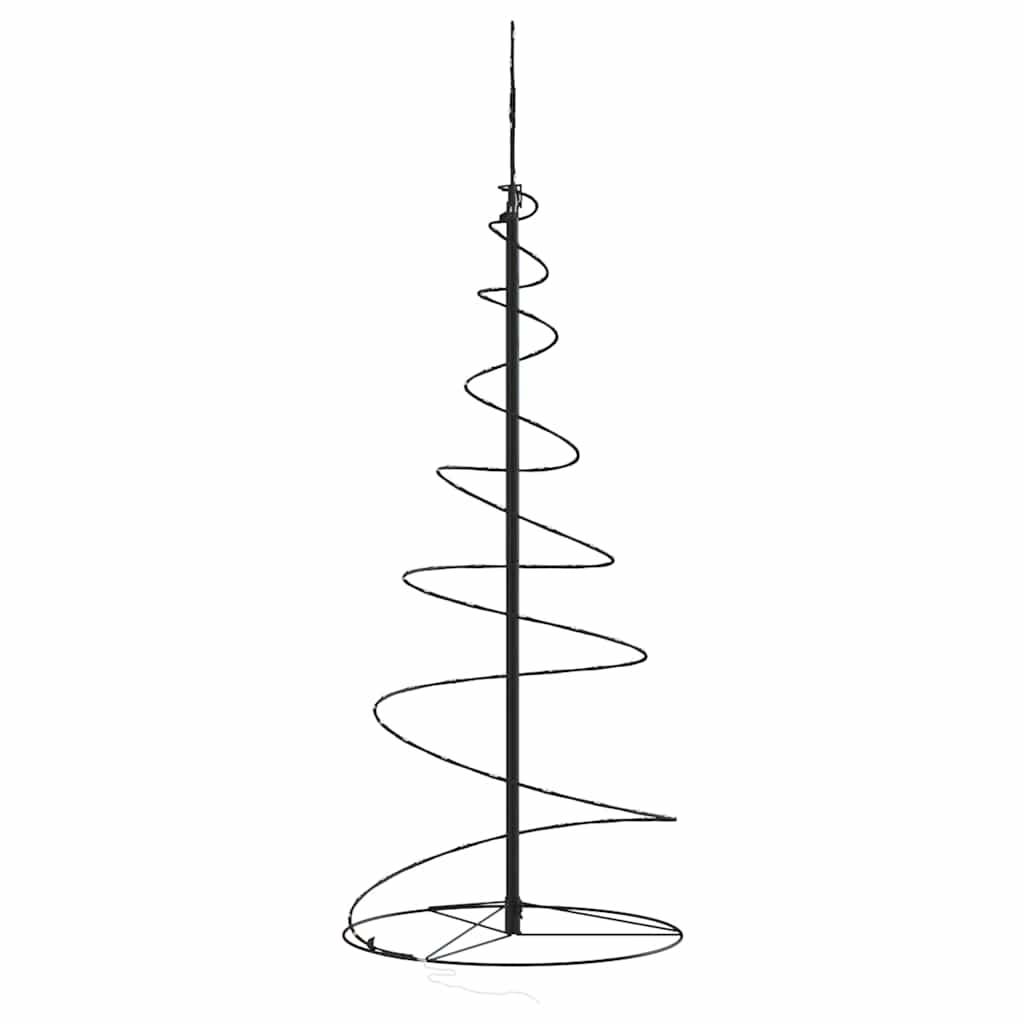 Sapin De Noël - Arbre de Noël lumineux conique 80 LED blanc chaud 120 cm - Image 4