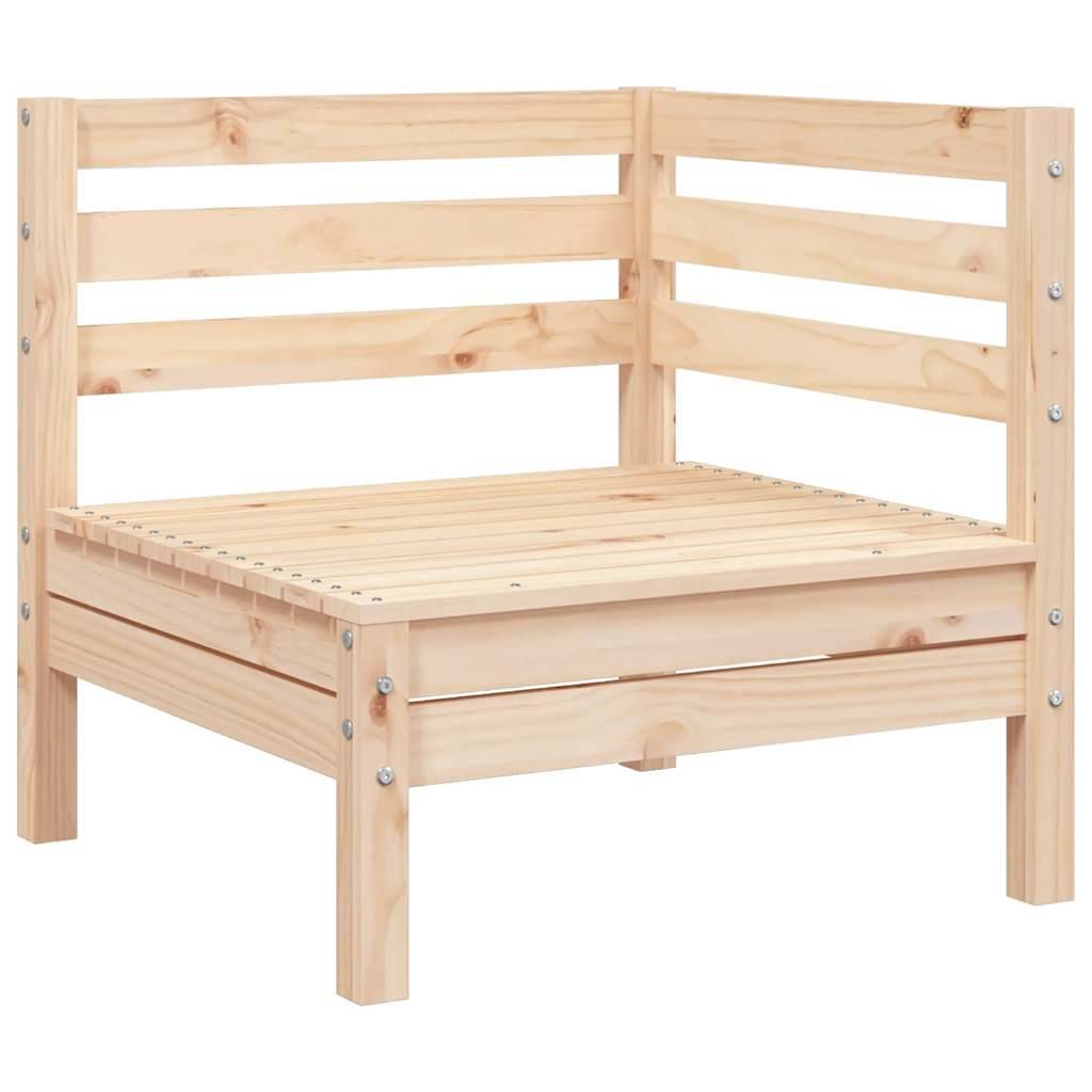 Vidaxl - Canapé d'angle de jardin bois de pin massif vidaXL 837977 - Image 2