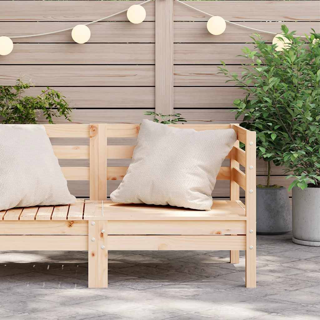 Vidaxl - Canapé d'angle de jardin bois de pin massif vidaXL 837977 - Image 4