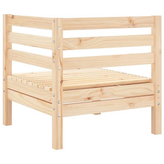 Vidaxl - Canapé d'angle de jardin bois de pin massif vidaXL 837977 - Image 7