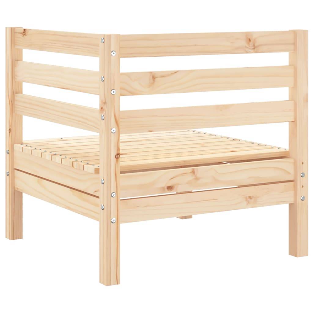 Vidaxl - Canapé d'angle de jardin bois de pin massif vidaXL 837977 - Image 7
