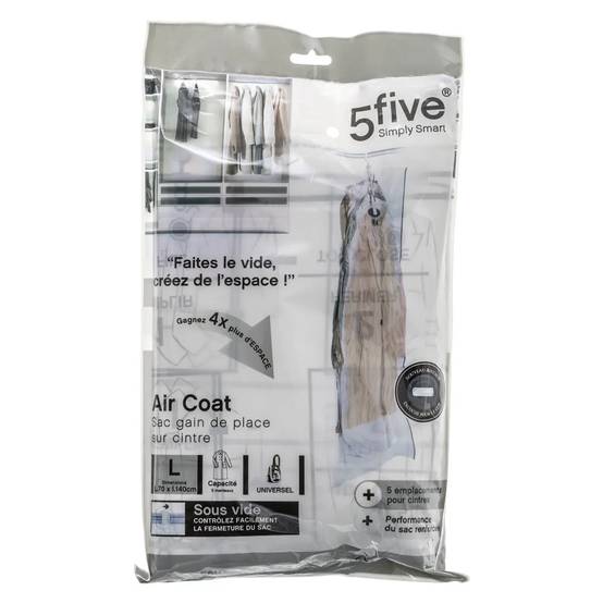 Sac Compresseur & Cintre "Carry" 140cm Transparent - Image 2
