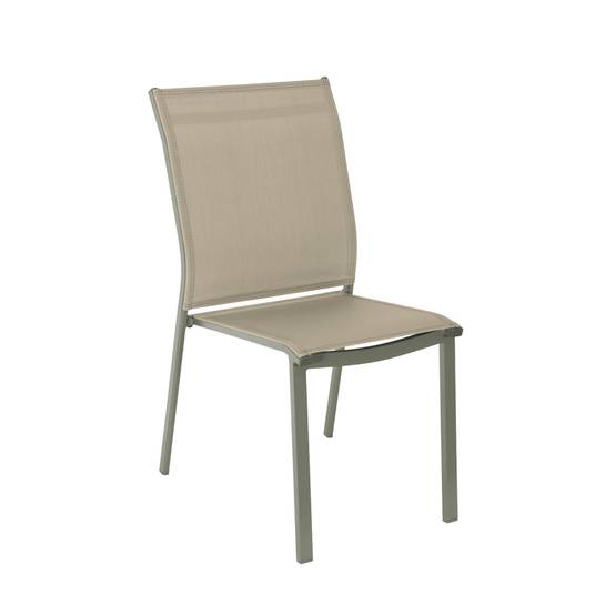 Table de jardin aluminium + 8 assises kaki - Zaro / Buffalo | sweeek - Image 3