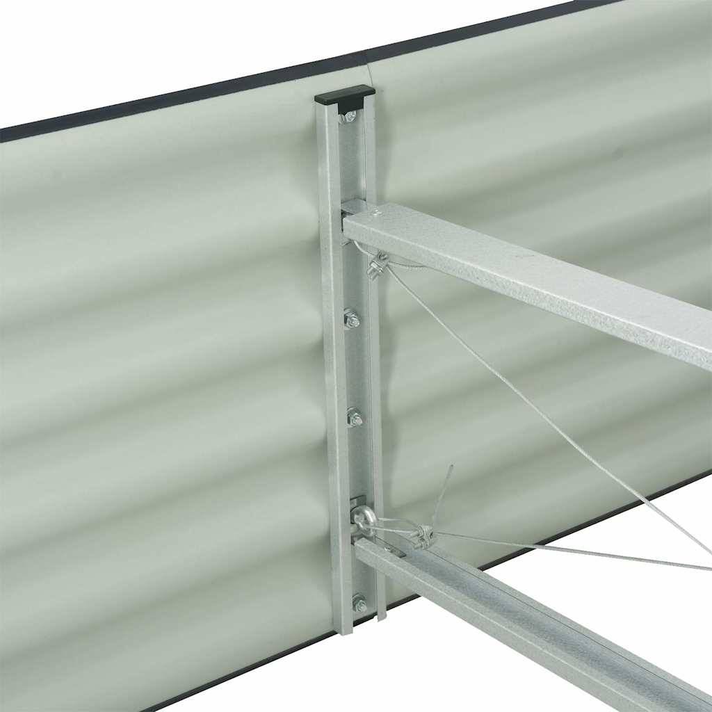 Prolenta Premium - Jardinière acier gris  400 x 80 x 44 cm  - Prolenta premium p371.1 - Image 6