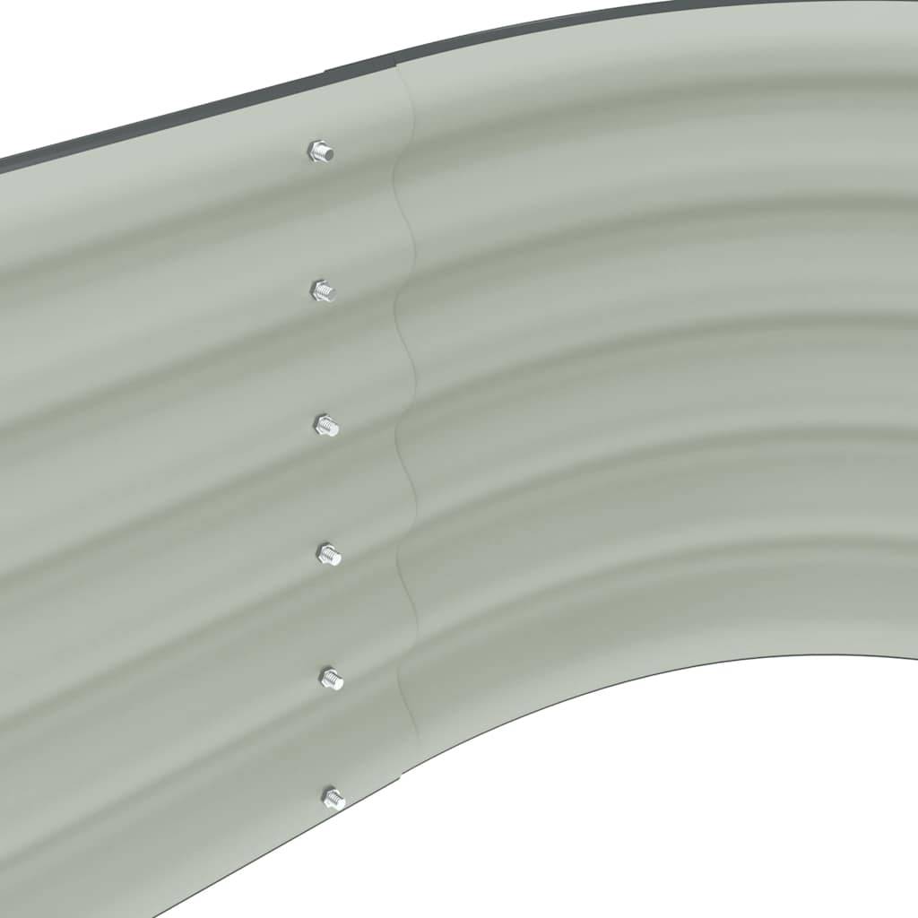 Prolenta Premium - Jardinière acier gris 400 x 80 x 44 cm - Prolenta premium p371.1 - Image 7