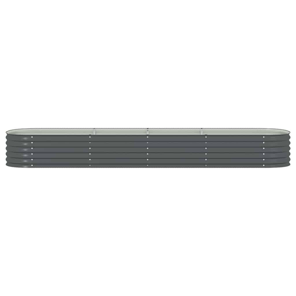 Prolenta Premium - Jardinière acier gris 400 x 80 x 44 cm - Prolenta premium p371.1 - Image 5