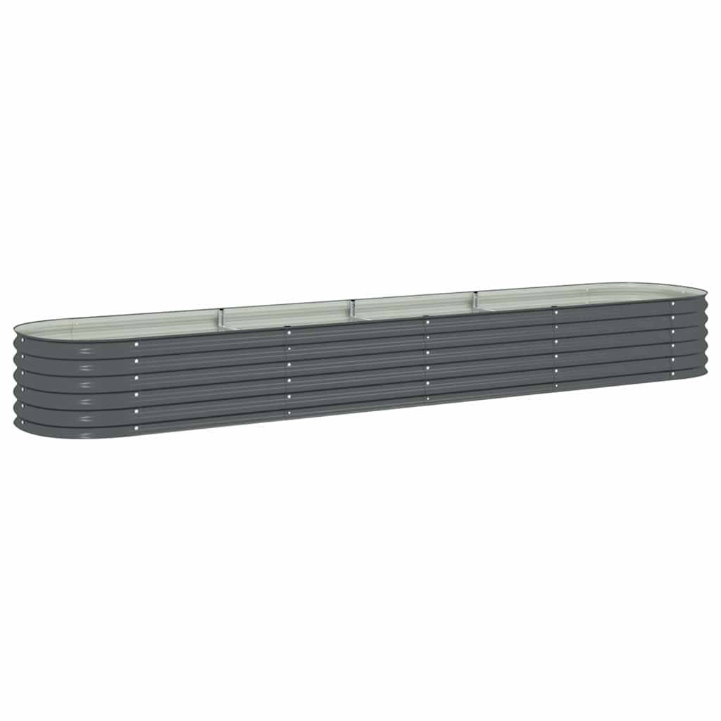 Prolenta Premium - Jardinière acier gris  400 x 80 x 44 cm  - Prolenta premium p371.1 - Image 1