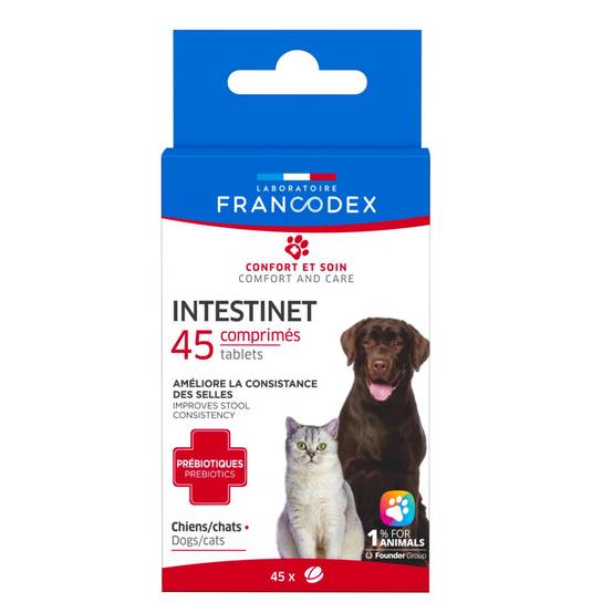 Francodex - Intestinet 45 Comprimés Pour Chiens et Chats - Image 3