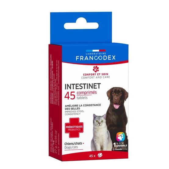 Francodex - Intestinet 45 Comprimés Pour Chiens et Chats - Image 2