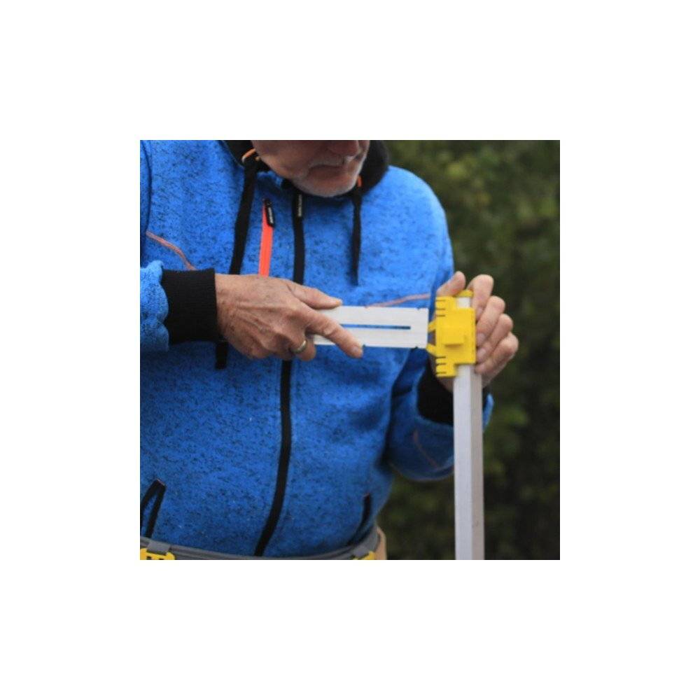 Traceur-placeur réglable pour sabots de charpente 130cm Sylvapro - Leborgne - Image 4