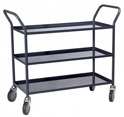 Servante à 3 plateaux tôle 935 x 435 mm 200 kg - FIMM - 880005285 - Image 1