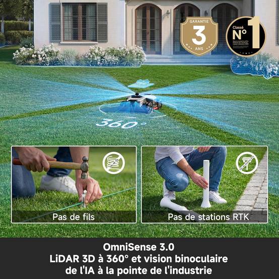 Robot tondeuse Dreame A3 AWD Pro 5000 - Image 8