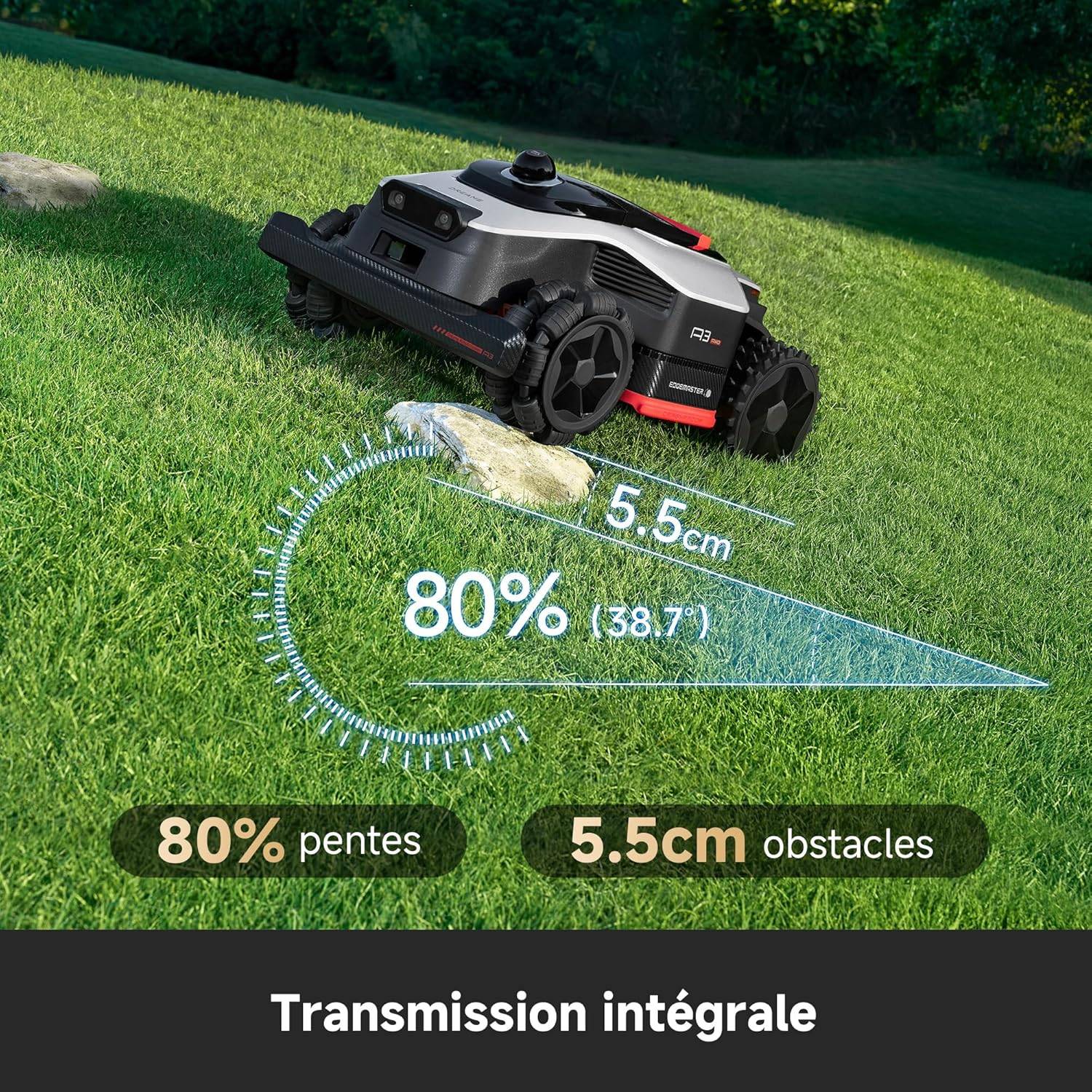 Robot tondeuse Dreame A3 AWD Pro 5000 - Image 7
