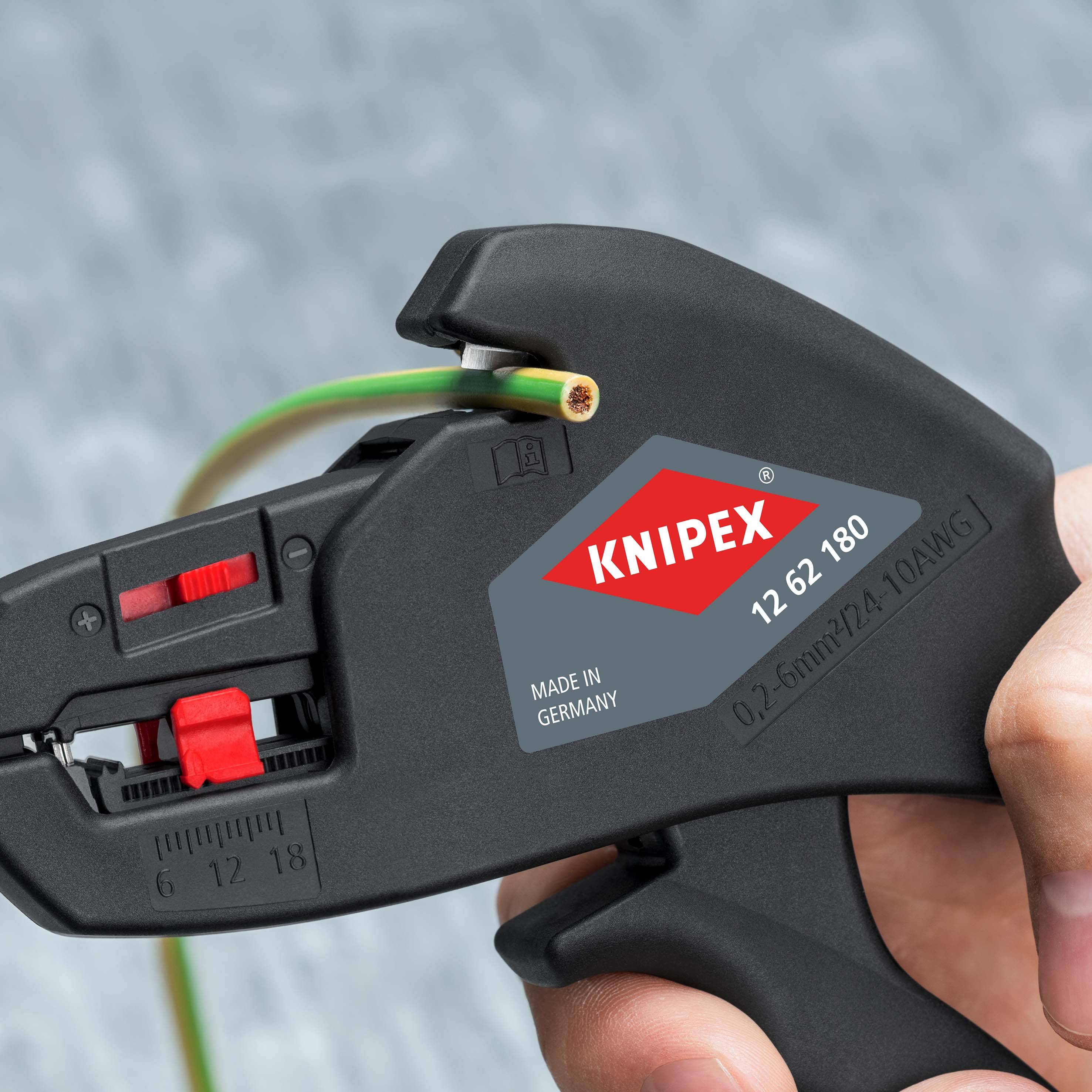 Knipex - Pince à dénuder automatique ComStrip - KNIPEX - 12 62 180 - Image 4