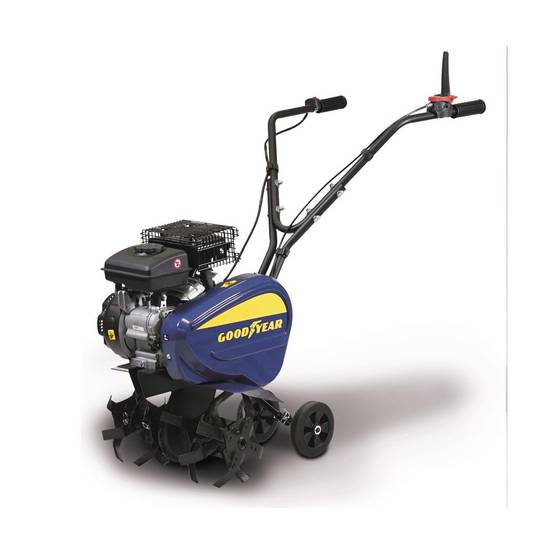 Motobineuse thermique 4T 99Cm3 Motoculteur à essence Largeur de travail 42cm GOODYEAR - Image 2