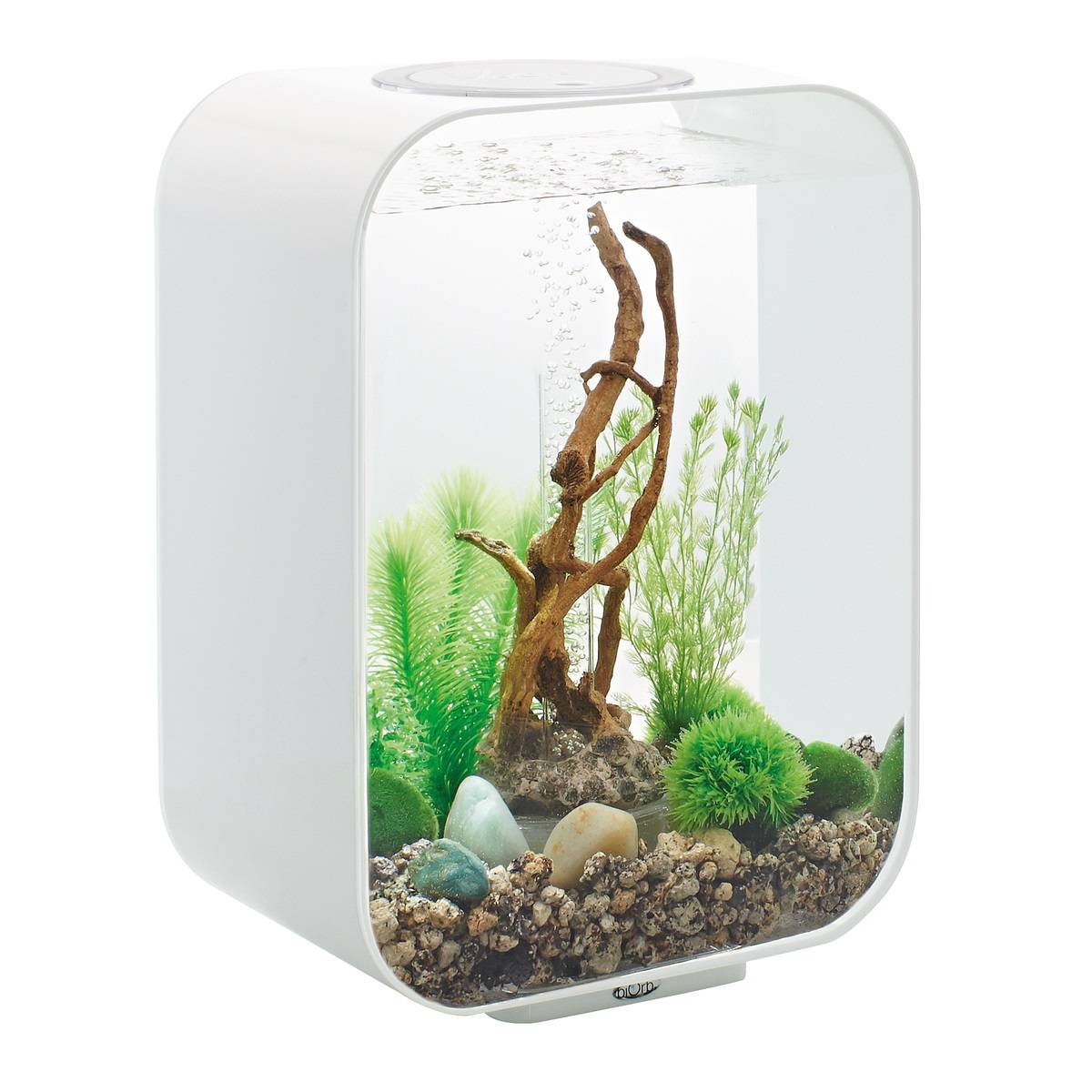 Oase - Aquarium décoratif 15l avec cadre blanc LIFE 15 MCR WHITE Oase - Image 1