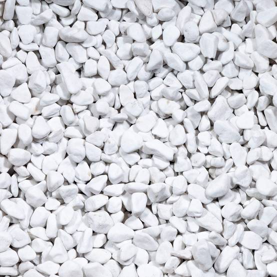 Galet Blanc Pur 16-25 mm - Lot de 40 sacs de 20 kg (12 m²) - RO'MA NATURE - Image 1