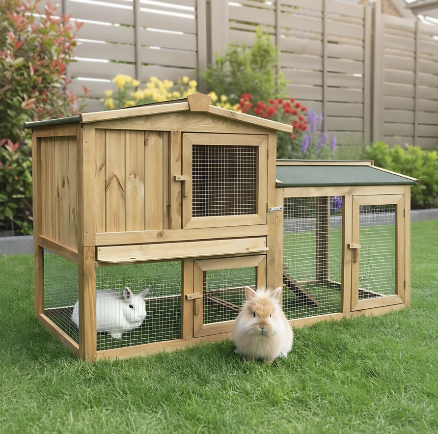 Cage Clapier Enclos lapin Modele 014 Maitre Lapin - Image 1