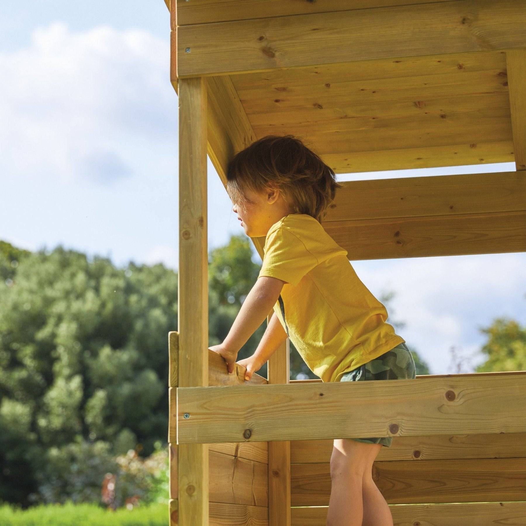 Tp Toys - Cabane enfant sur pilotis avec coffre de rangement - bois FSC® - CIMES - Image 7