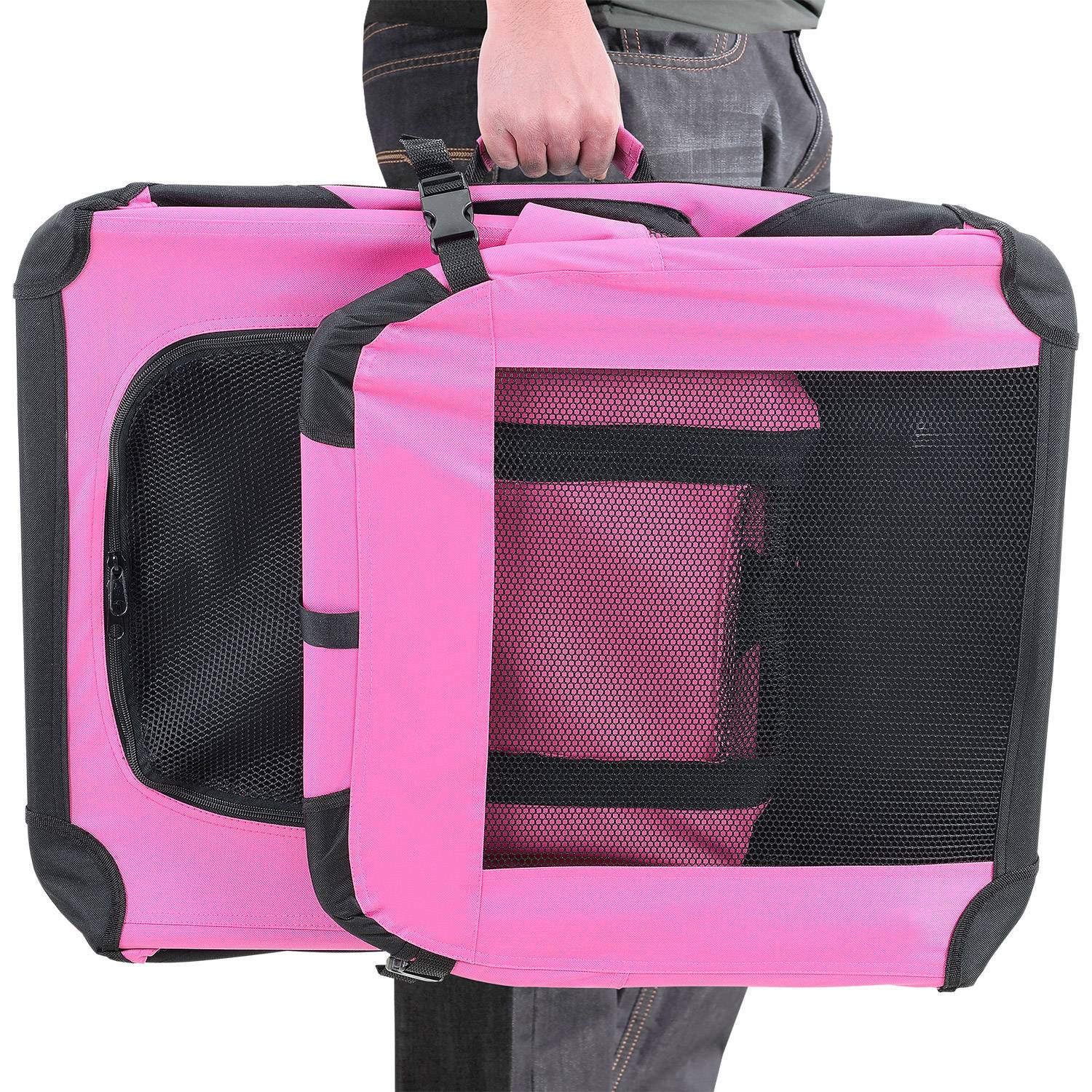 Pro.Tec - Box de Transport pour Chien Pliant Bleu Taille S pro.tec - Image 5