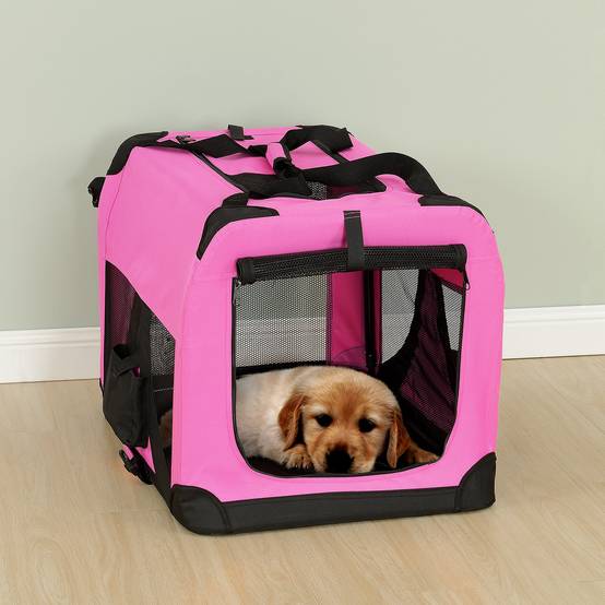 Pro.Tec - Box de Transport pour Chien Pliant Bleu Taille S pro.tec - Image 2