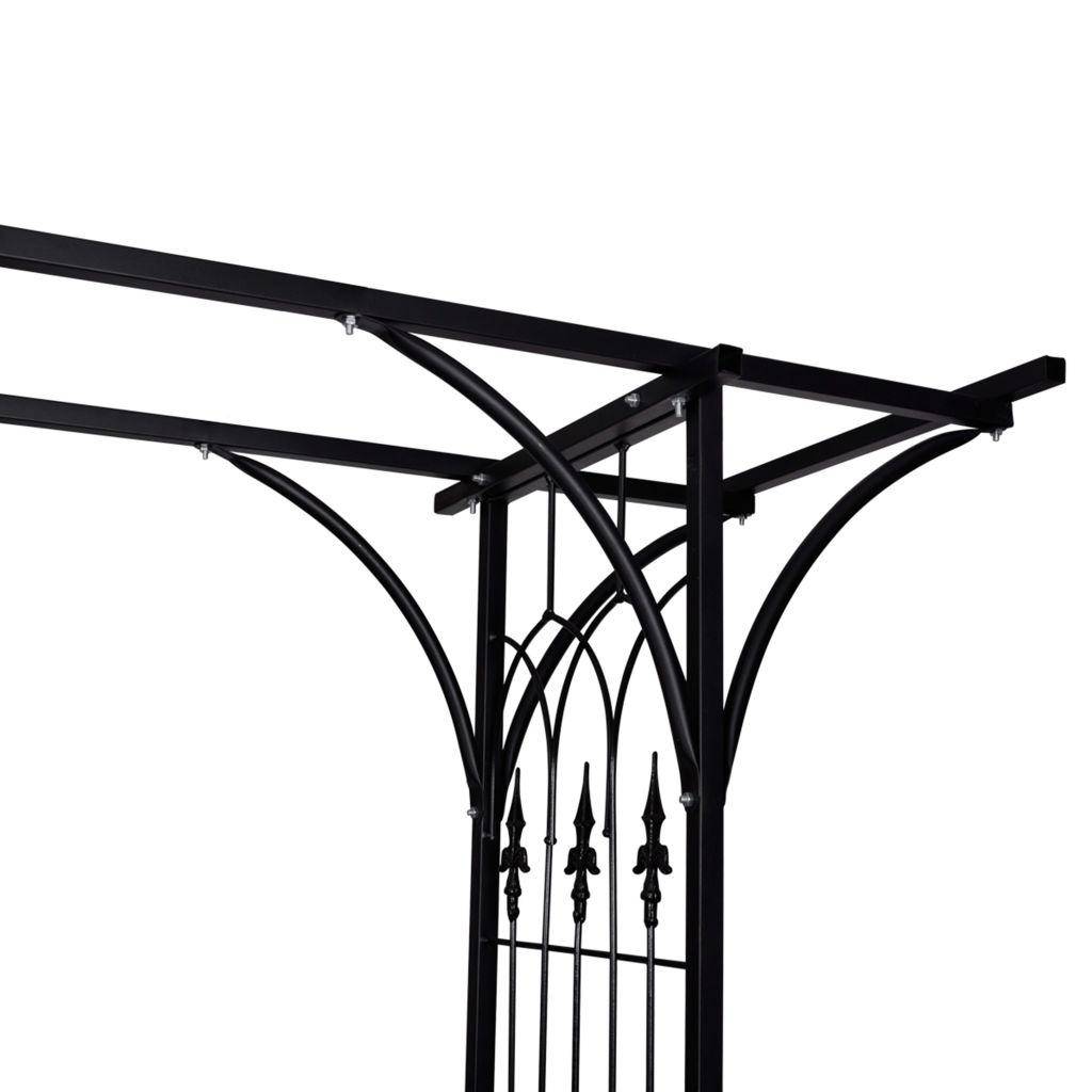 Helloshop26 - Arche de jardin à rosiers plante grimpante 200 cm en hauteur - Image 3