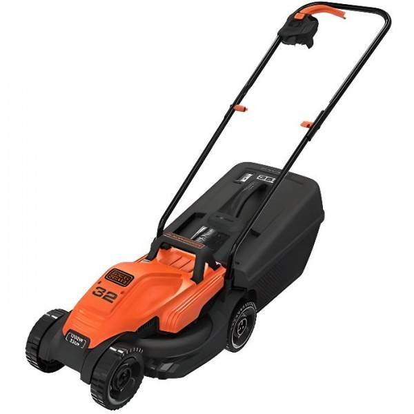 Tondeuse a Gazon a Gazon Electrique Filaire 1200W 32 cm - BLACK+DECKER - BEMW451-QS - 3 Hauteurs Réglables - Image 1