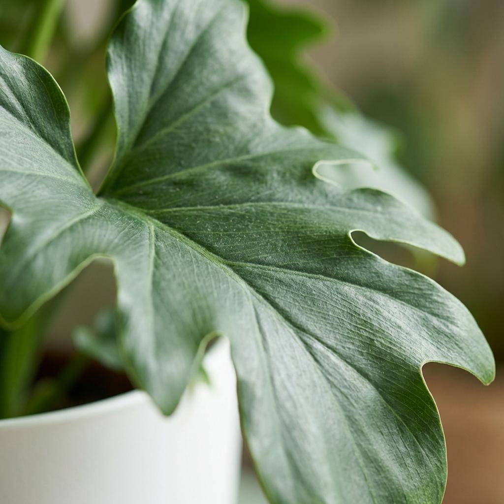 Philodendron - Philodendron Lickety split - Pot de 19cm - Hauteur 70cm - Blanc - Plantes d'intérieur - Image 4
