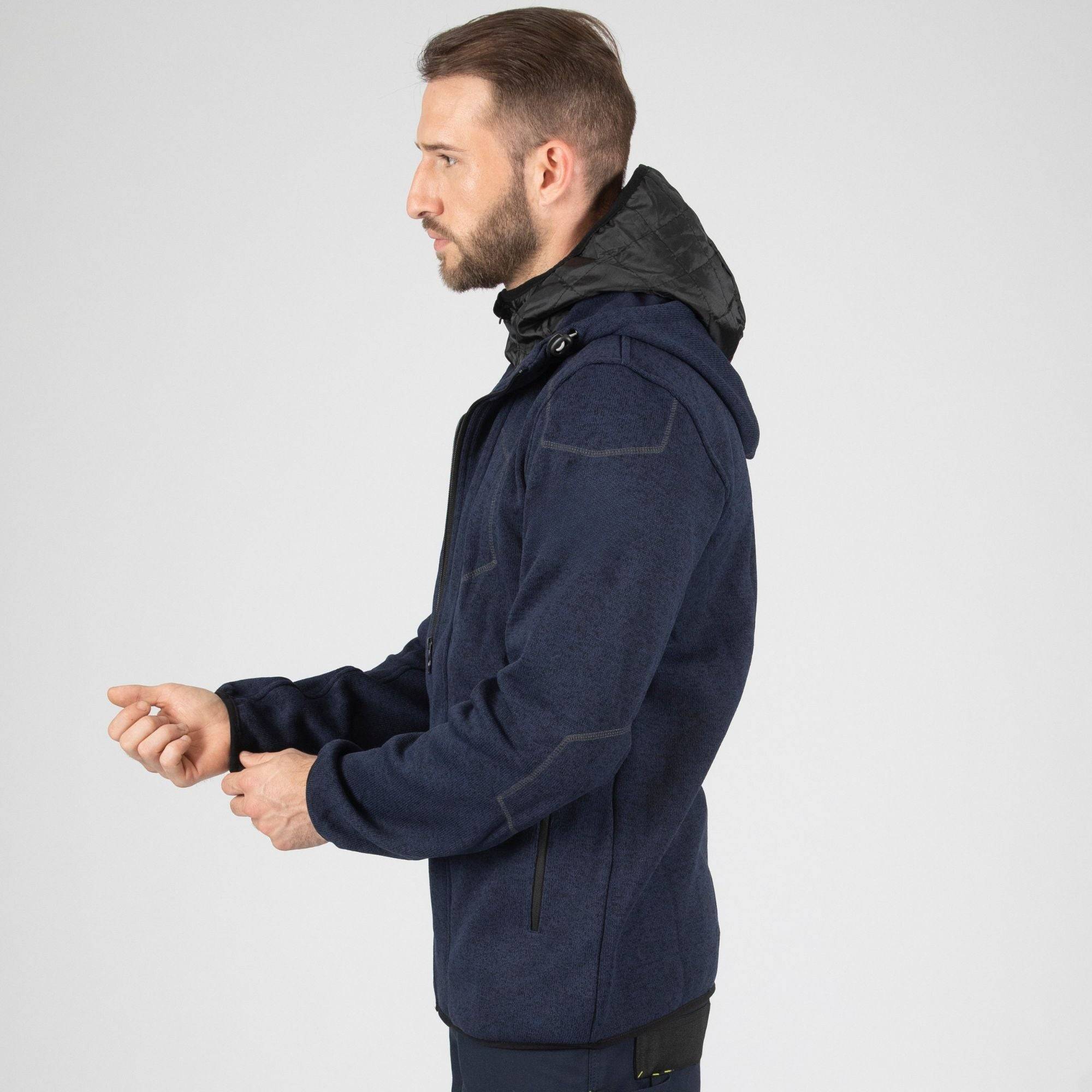 Nineworths - LYNX - GILET DE TRAVAIL - 1398 | Marine / Noir - Image 5