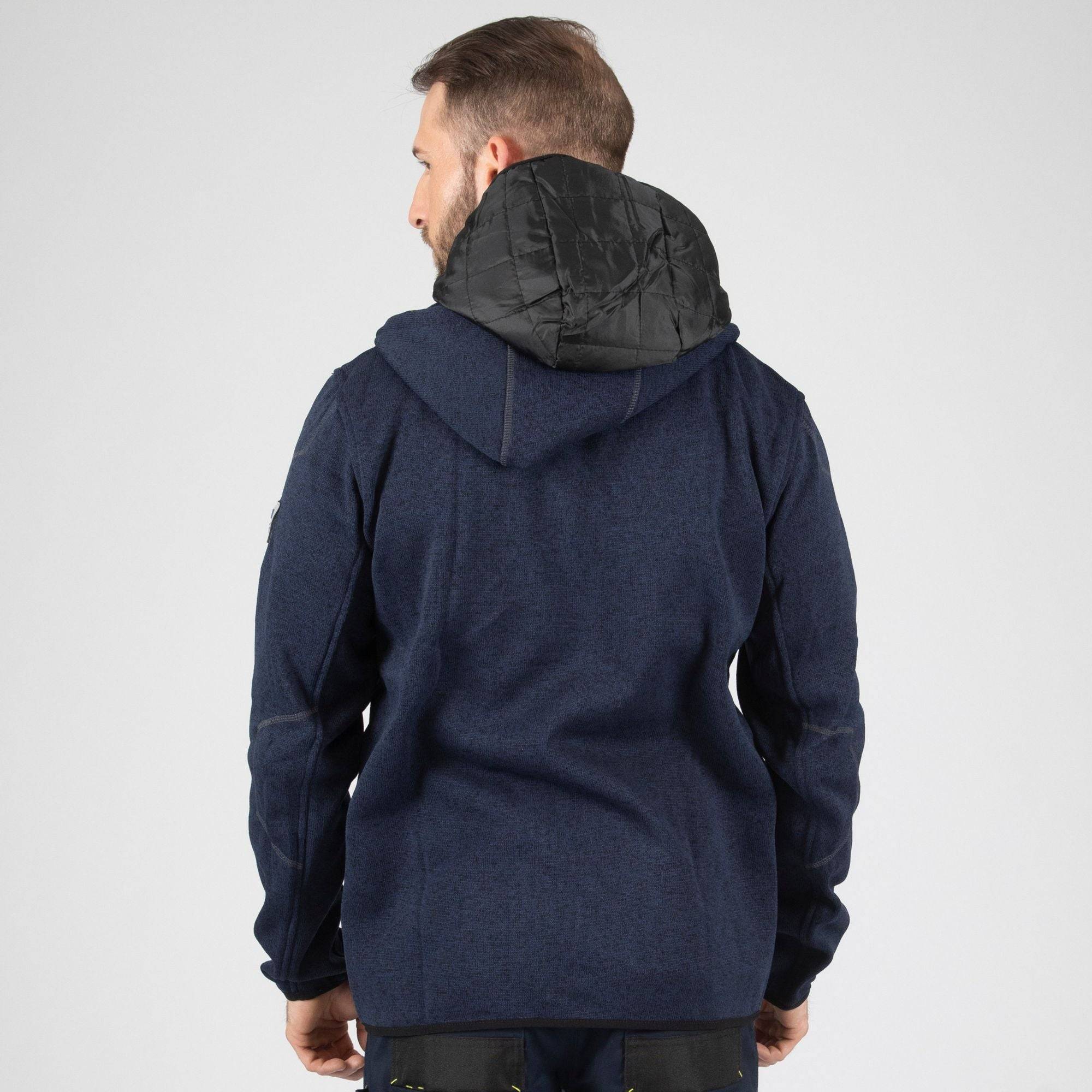 Nineworths - LYNX - GILET DE TRAVAIL - 1398 | Marine / Noir - Image 3