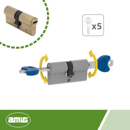 Cylindre 20000 - 80 (30-50) - Laiton - Mat | Amig - Image 7