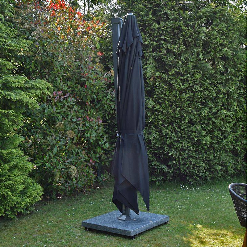 Parasol déporté noir 4x3 Neptunia - Gecko Jardin - Image 3