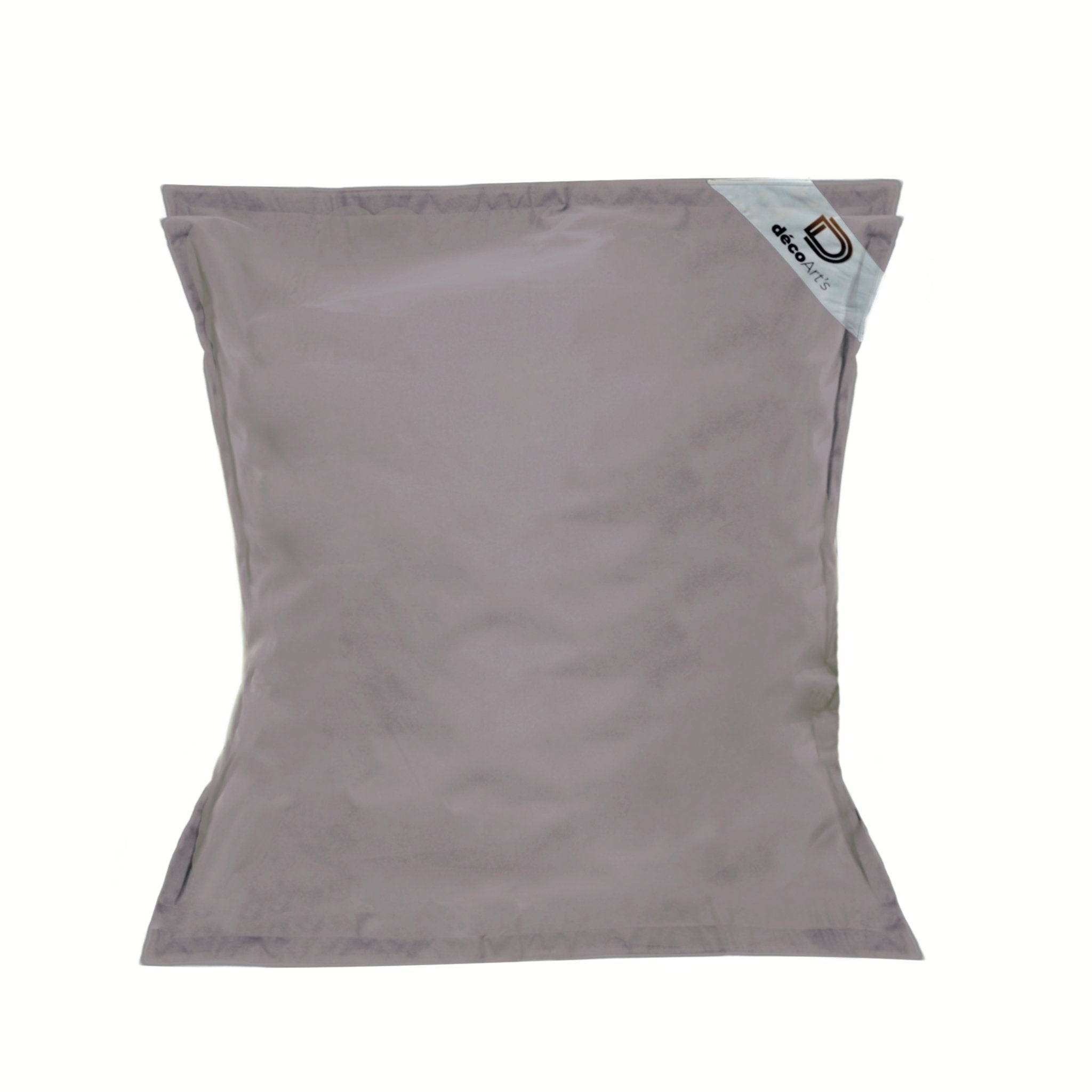 Pouf Géant XXL Déhoussable, Flottant pour Piscine, Gris - Déco arts - Image 1
